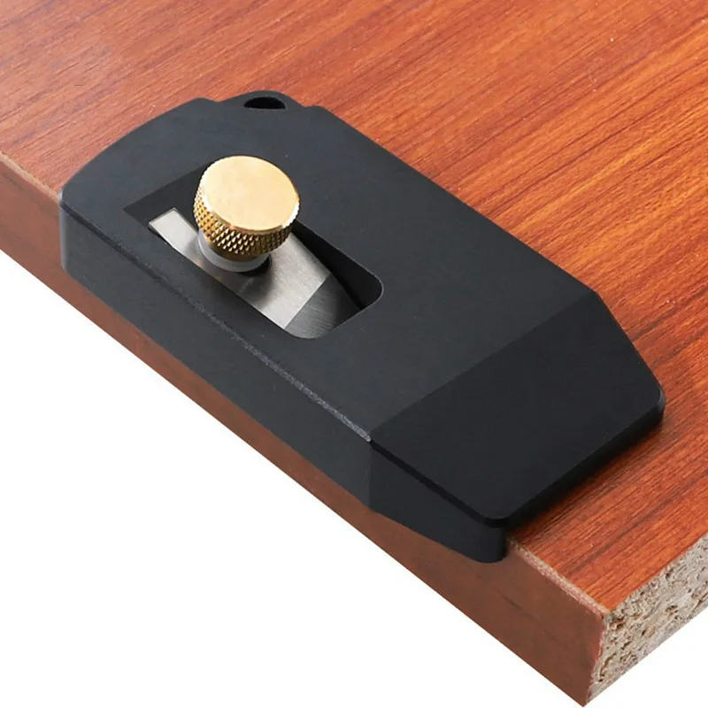 Woodworking Edge Trimmer - ไม้ Hand Planer มีดอลูมิเนียมขอบ Trimmer ไม้ขอบแถบเครื่องคู่มือหางตัดใบมีด