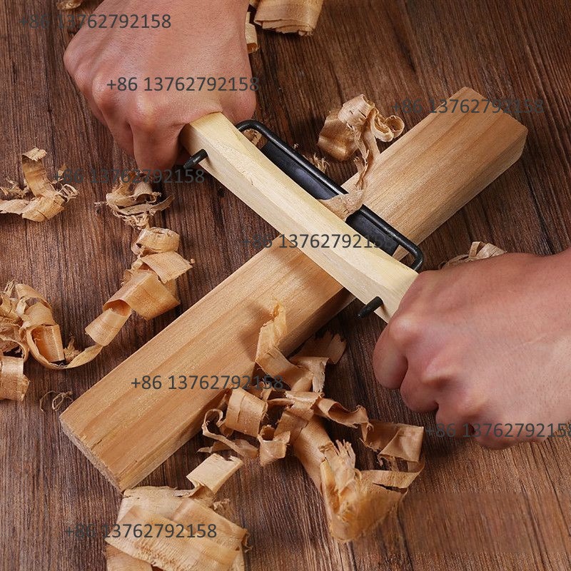 Woodworking Multi Tool - เครื่องไสไม้แบบโบราณทำจากไม้เนื้อแข็ง อเนกประสงค์สำหรับตัดแต่งไม้ เครื่องมือช่างไม้แบบพกพาสำหรับงาน DIY