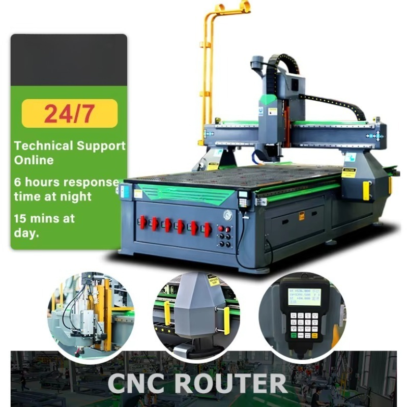 Woodworking Cnc Router Machine Price - เครื่องแกะสลัก CNC 3 มิติ สำหรับงานไม้ รุ่น
