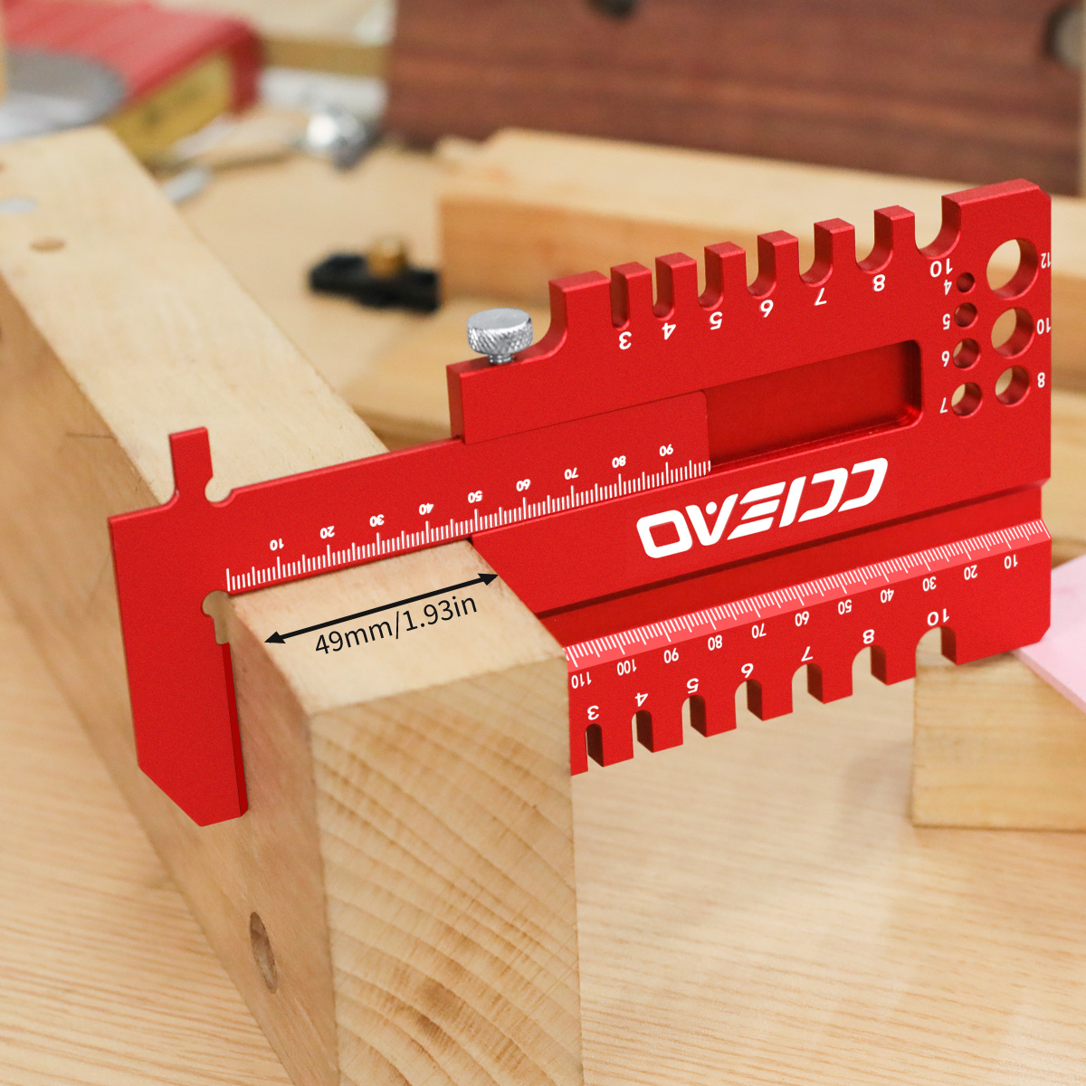 ไม้บรรทัดวัดอเนกประสงค์สำหรับง - Woodworking Multi Tool บทวิจารณ์และราคา