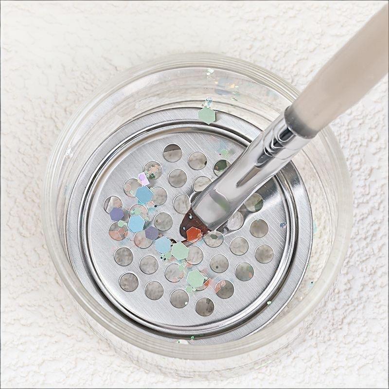 ถ้วยล้างแปรงทำเล็บแบบใสทรงกลมพ - Woodworking Nails บทวิจารณ์และราคา