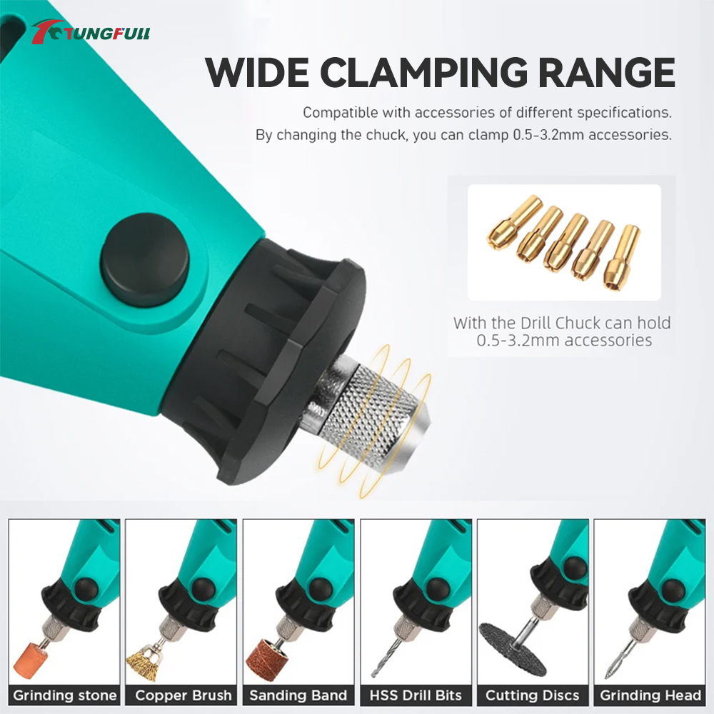 ชุดเครื่องเจียรไฟฟ้าขนาดเล็ก T - Woodworking Nails บทวิจารณ์และราคา
