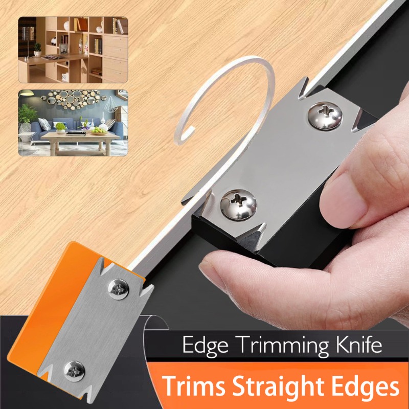 เครื่องมือตัดขอบไม้แบบมือหมุน  - Woodworking Edge Trimmer บทวิจารณ์และราคา