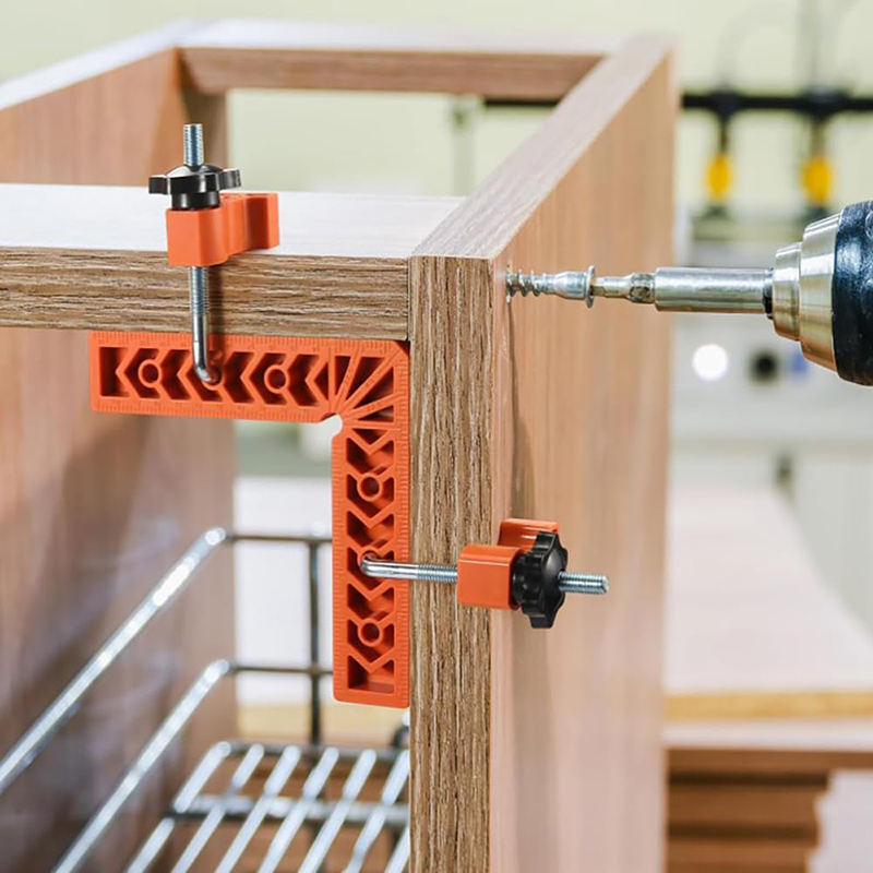 3/4/6/8 นิ้ว 90 °   ตัวหนีบยึด - Woodworking Right Angle Clamp บทวิจารณ์และราคา