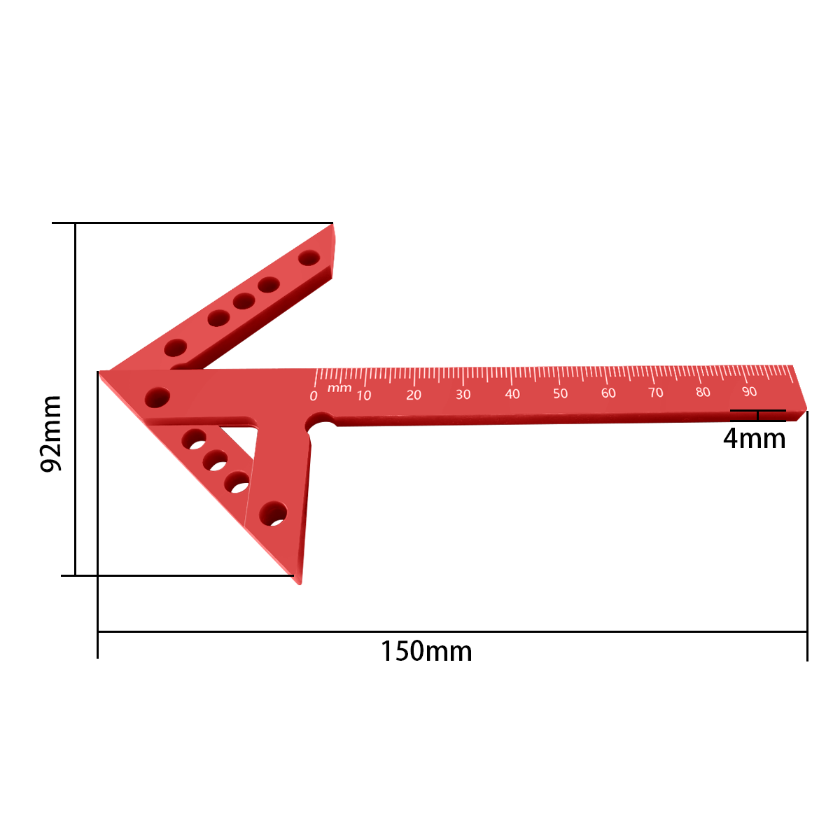 เครื่องมือวัดตำแหน่งกลางงานไม้ - Woodworking Multi Tool บทวิจารณ์และราคา