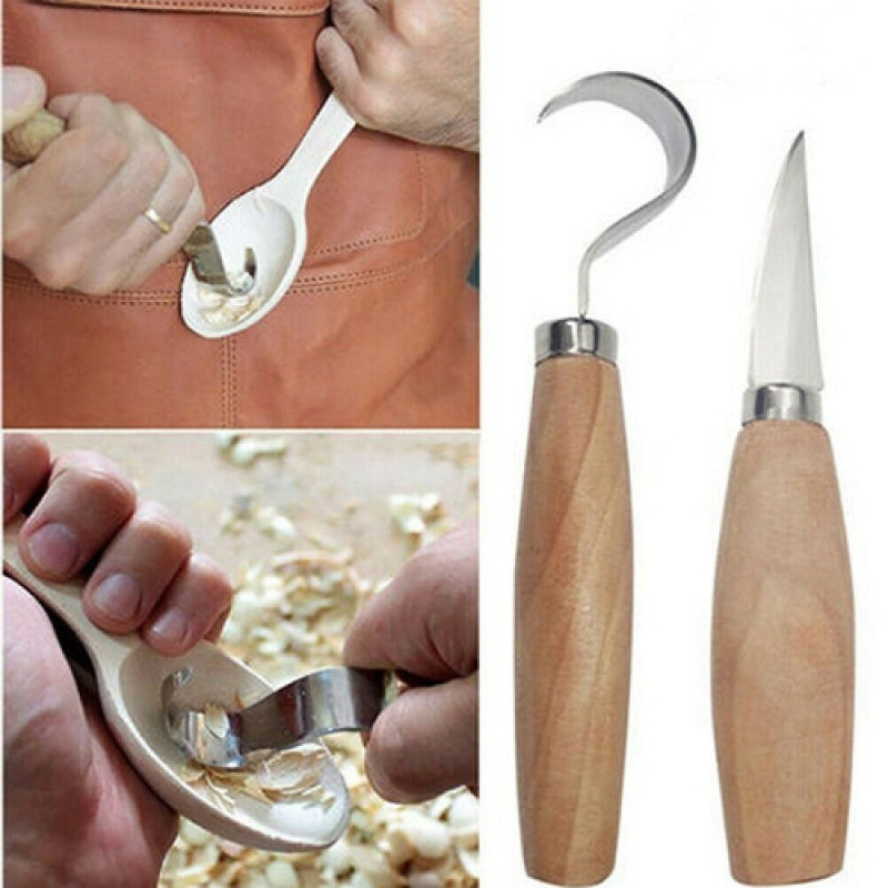 มีดแกะสลักไม้ มีดแกะสลักแบบตะข - Woodworking Company บทวิจารณ์และราคา