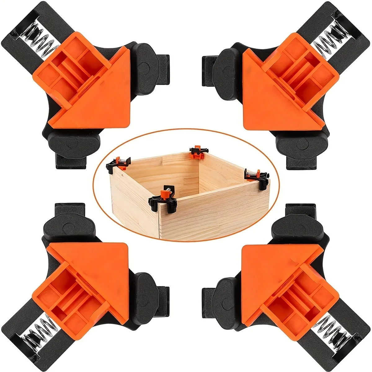 แคลมป์จับยึดงานไม้แบบมุมฉาก 90 - Woodworking Right Angle Clamp บทวิจารณ์และราคา
