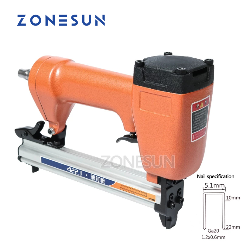 ปืนยิงตะปูลม ZONESUN 422J Ga20 - Woodworking Nails บทวิจารณ์และราคา