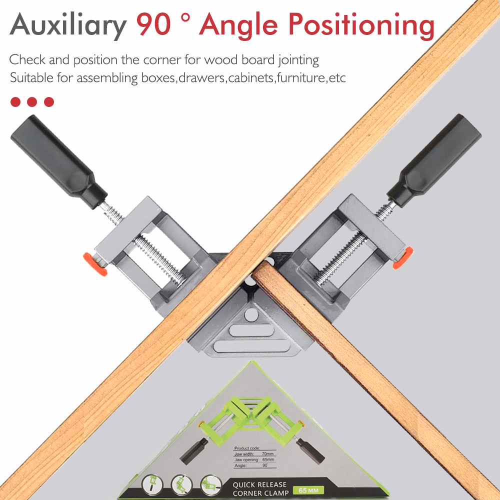 ม้านั่งทำงานไม้สำหรับงานเชื่อม - Woodworking Right Angle Clamp บทวิจารณ์และราคา