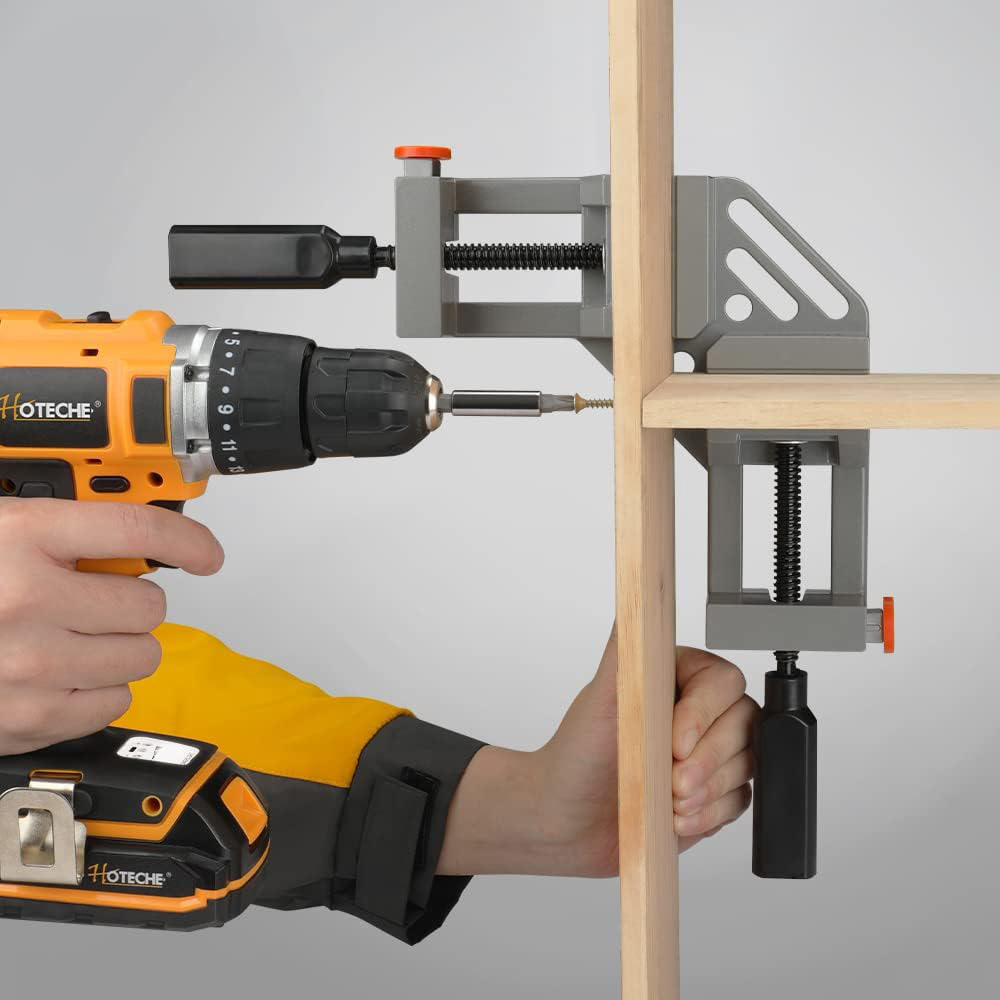 ม้านั่งทำงานไม้สำหรับงานเชื่อม - Woodworking Right Angle Clamp บทวิจารณ์และราคา