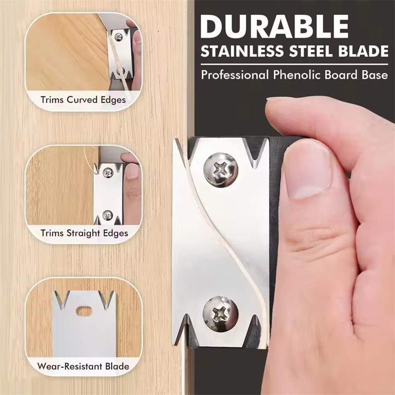 1 PC ขอบโลหะแถบ Trimmer คู่มือ - Woodworking Edge Trimmer บทวิจารณ์และราคา