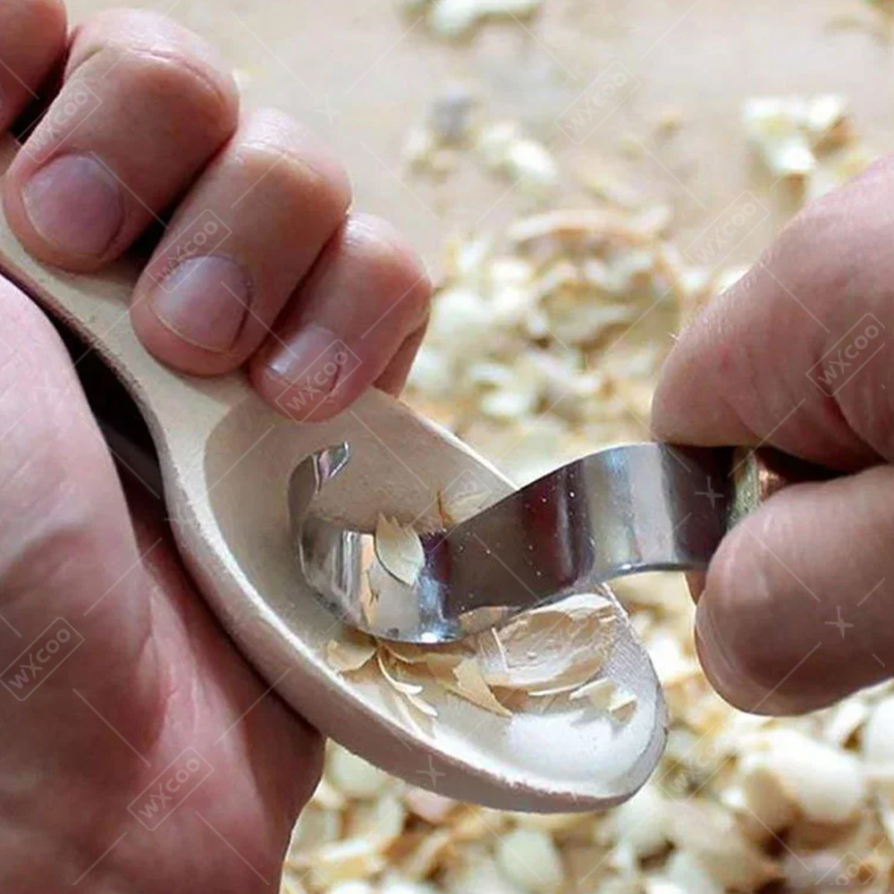 มีดแกะสลักไม้ WXCOO แบบโค้งมน  - Woodworking Company บทวิจารณ์และราคา