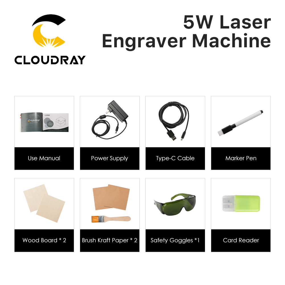 เครื่องแกะสลักเลเซอร์ Cloudray - Woodworking Factory บทวิจารณ์และราคา