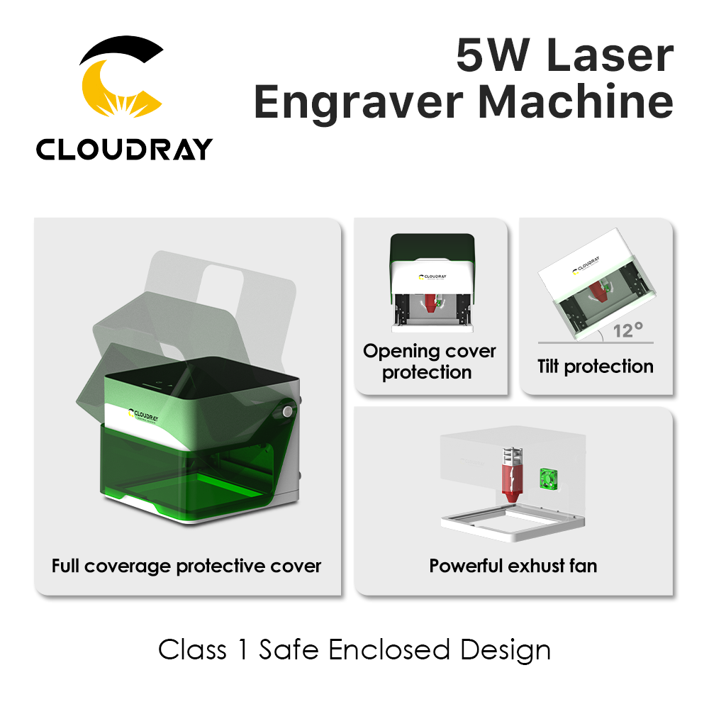 เครื่องแกะสลักเลเซอร์ Cloudray - Woodworking Factory บทวิจารณ์และราคา