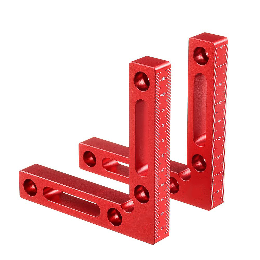 1 pc/2 pcs 90 องศาตําแหน่งสแคว - Woodworking Right Angle Clamp บทวิจารณ์และราคา