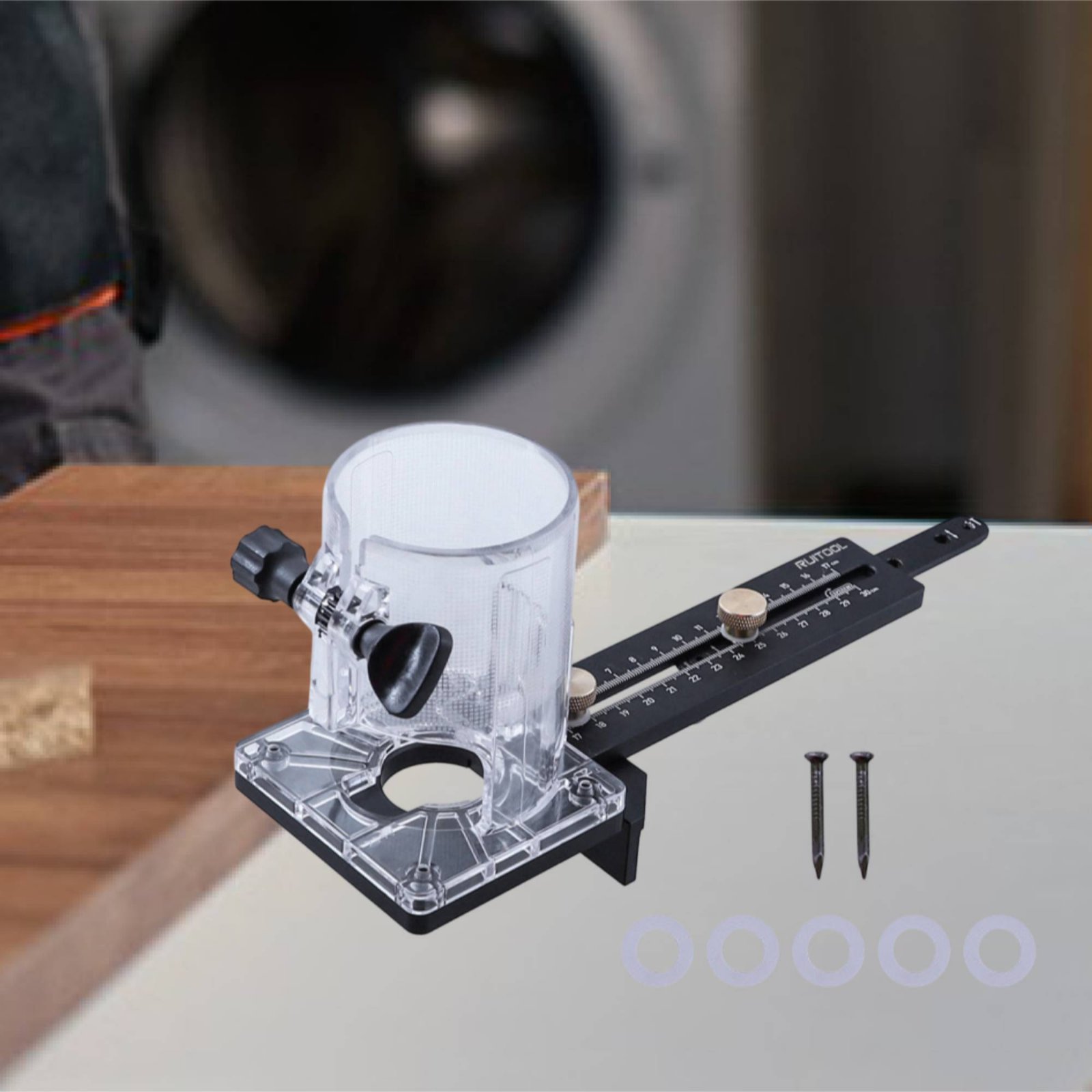 จิ๊กตัดวงกลมสำหรับเราเตอร์ เคร - Woodworking Multi Tool บทวิจารณ์และราคา