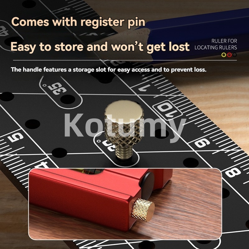 ไม้บรรทัดวัดมุมงานไม้ทำจากอลูม - Woodworking Multi Tool บทวิจารณ์และราคา